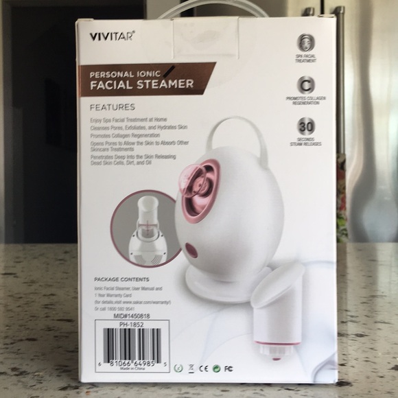 Vivitar Accessories New Personal Ionic Facil Steamer Poshmark